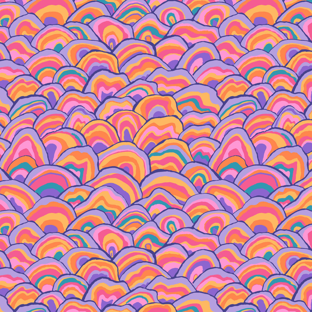 KAFFE FASSETT COLLECTIVE - AUGUST 2024 - Wobble, Pastel 