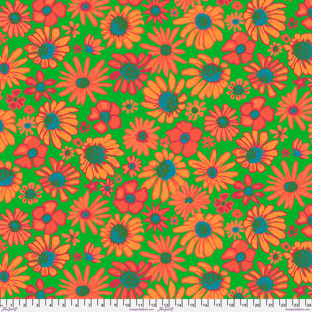 KAFFE FASSETT COLLECTIVE - AUGUST 2024 - Bloomers, Green