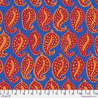 KAFFE FASSETT COLLECTIVE - AUGUST 2024 - Pasha Paisley, Blue