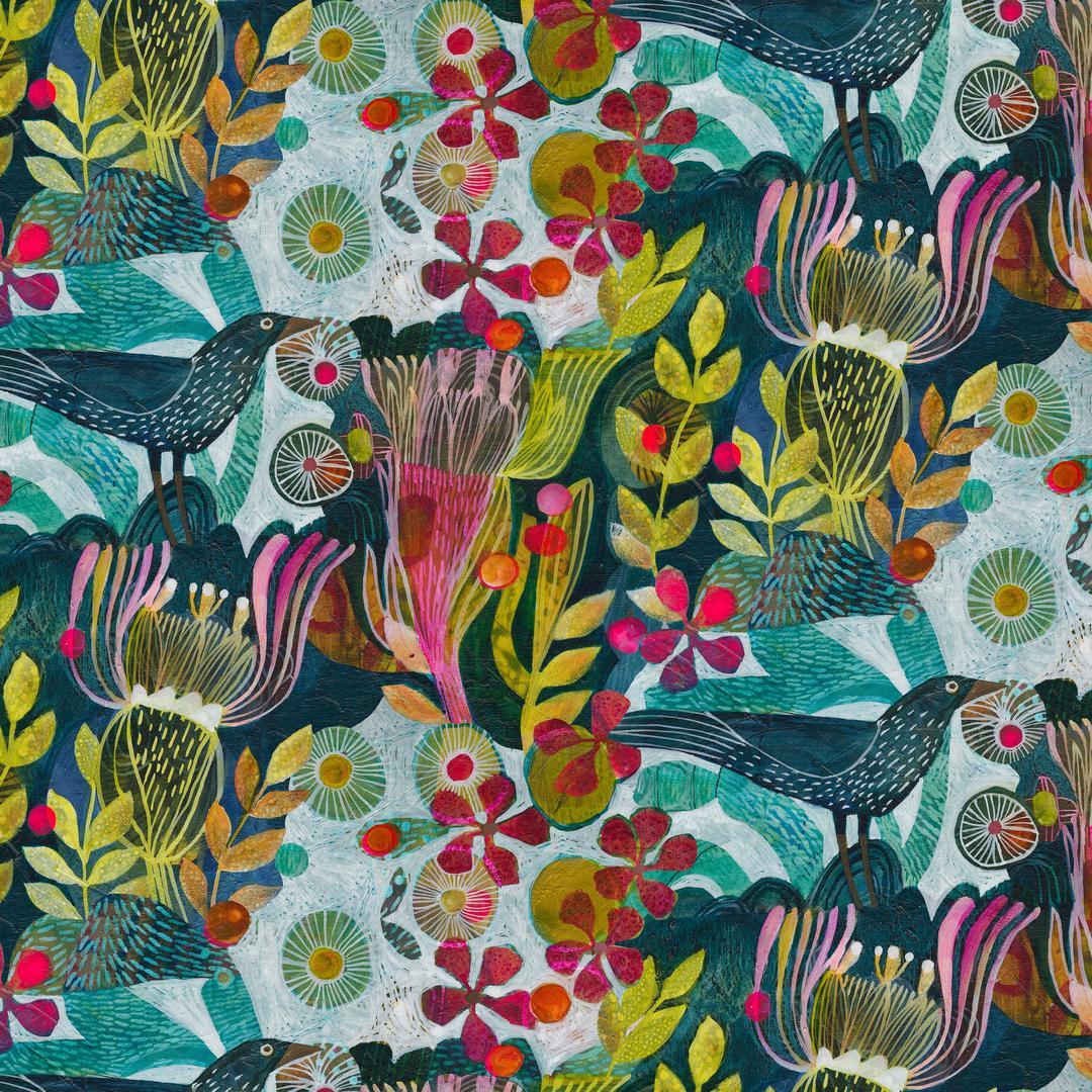 ESTÈ MACLEOD - Colori - Blossoms, Pink – Artistic Quilts with Colors Inc.