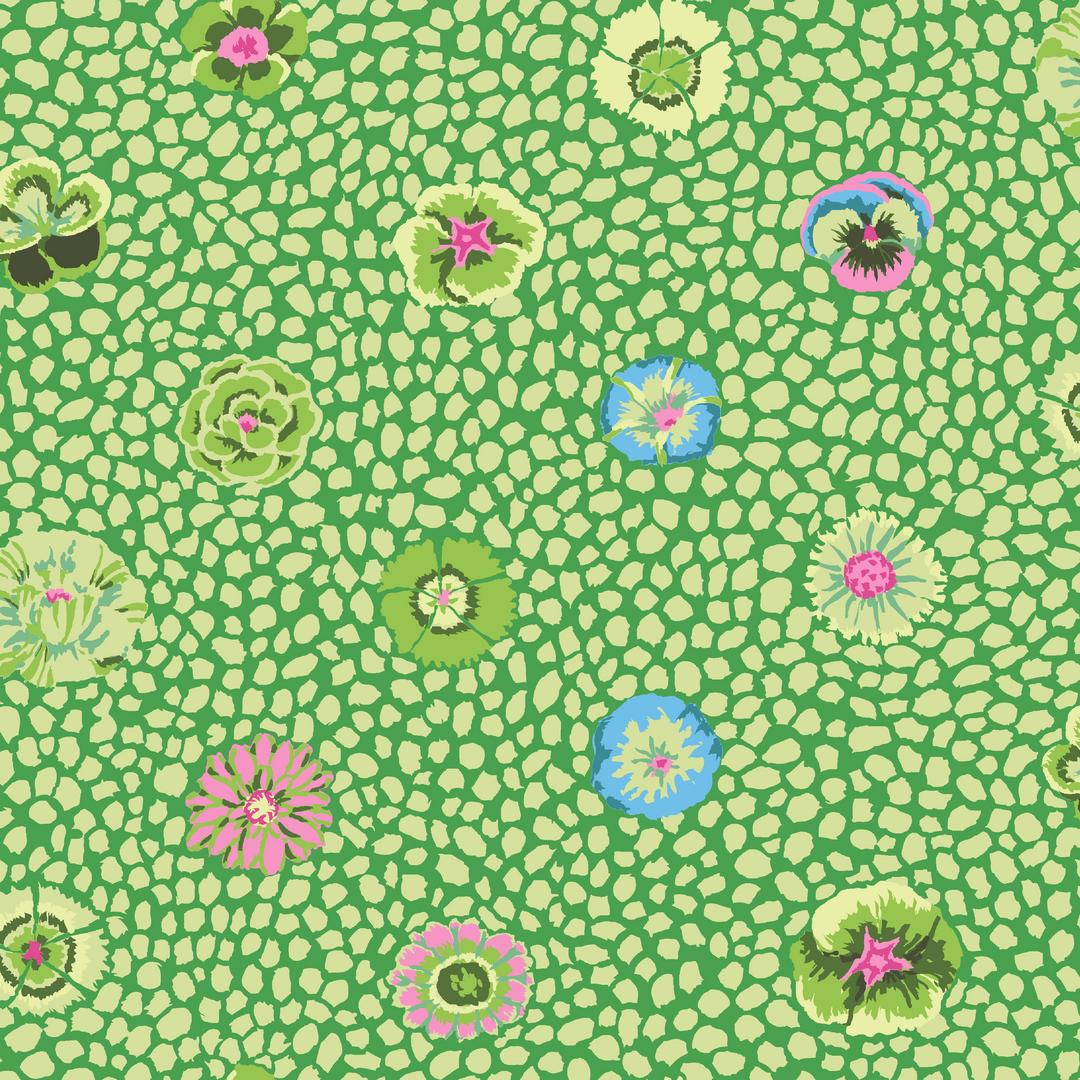 KAFFE FASSETT COLLECTIVE - AUGUST 2024 - Guinea Flower, Moss