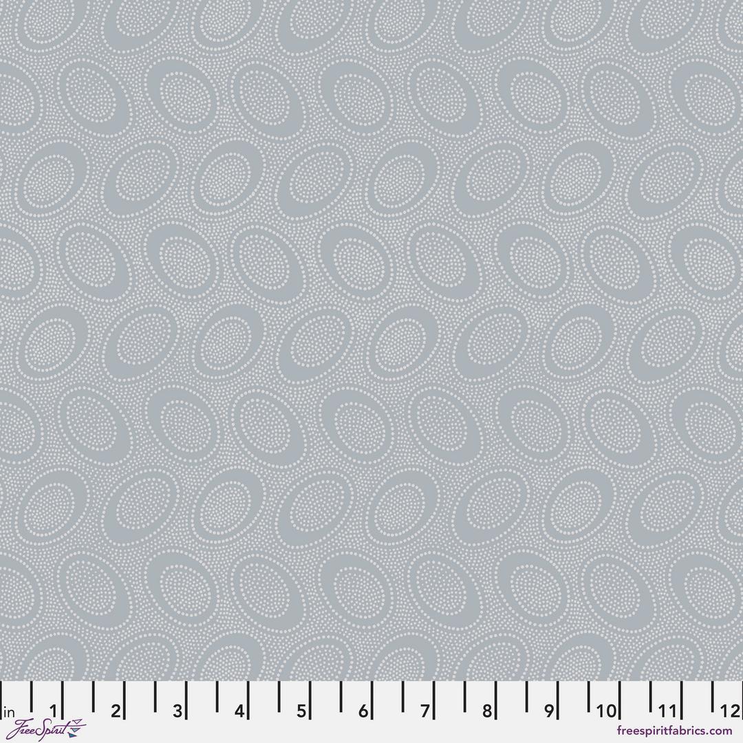 Kaffe Fassett - KAFFE FASSET COLLECTIVE - STASH, Aboriginal Dot, Silver PWGP071.SILVE