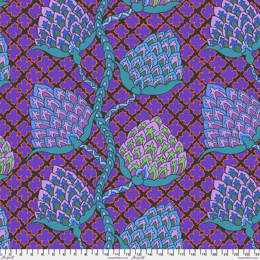 Brandon Mably - KFC February 2024 - Paisley Flower, Blue