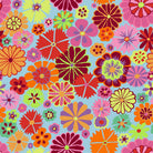 KAFFE FASSETT COLLECTIVE - AUGUST 2024 - Folk Flower, Pink