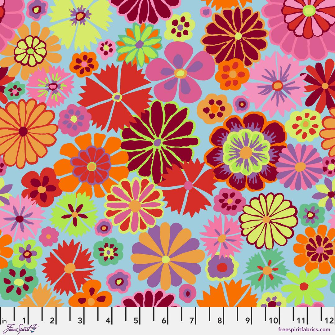 KAFFE FASSETT COLLECTIVE - AUGUST 2024 - Folk Flower, Pink