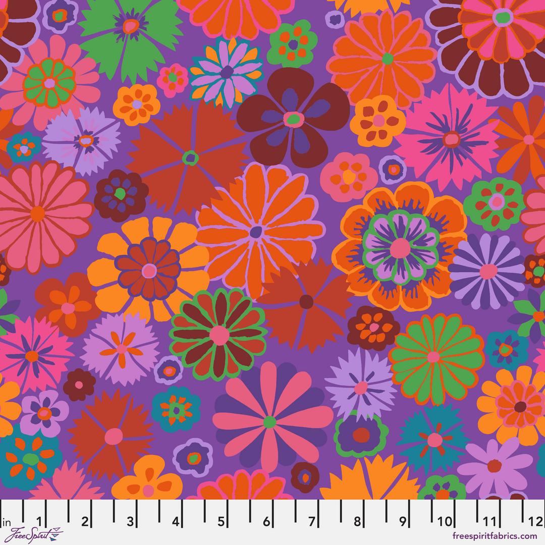 KAFFE FASSETT COLLECTIVE - AUGUST 2024 - Folk Flower, Red