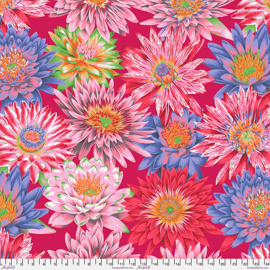 Night Fancy Little Sliver Pink - Victoria Findlay Wolfe - PER QUARTER METRE Night Fancy Little Sliver Pink - Victoria Findlay Wolfe - PER QUARTER METRE