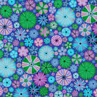 KAFFE FASSETT COLLECTIVE - AUGUST 2024 - Urchins, Blue