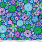 KAFFE FASSETT COLLECTIVE - AUGUST 2024 - Urchins, Blue