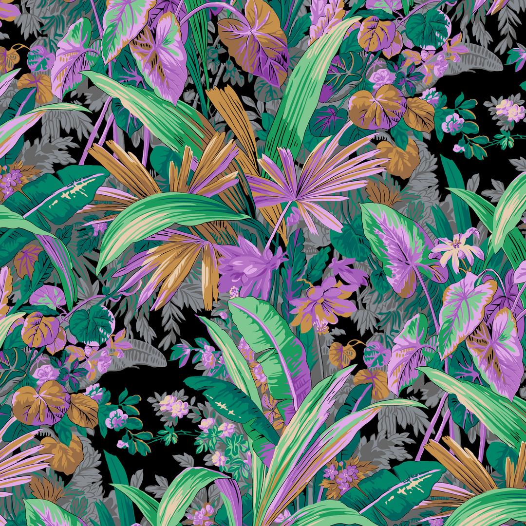 KAFFE FASSETT COLLECTIVE - AUGUST 2024 - Jungle, Lavender 