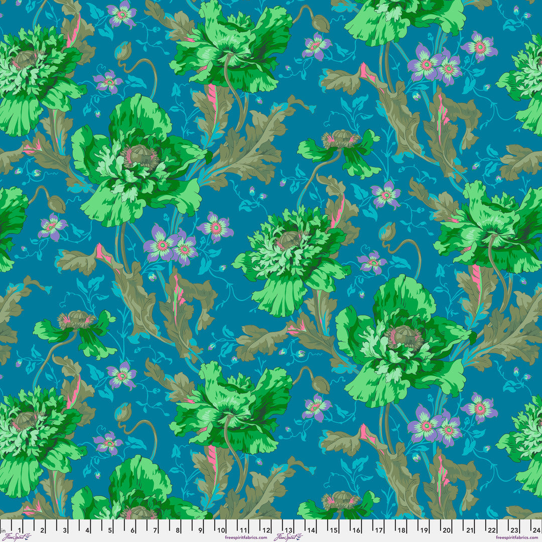 KAFFE FASSETT COLLECTIVE - AUGUST 2024 - Papaver, Green 