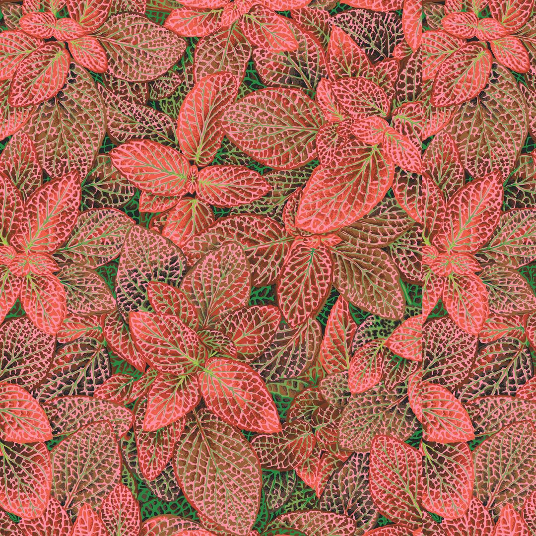 KAFFE FASSETT COLLECTIVE - AUGUST 2024 - Fittonia, Red