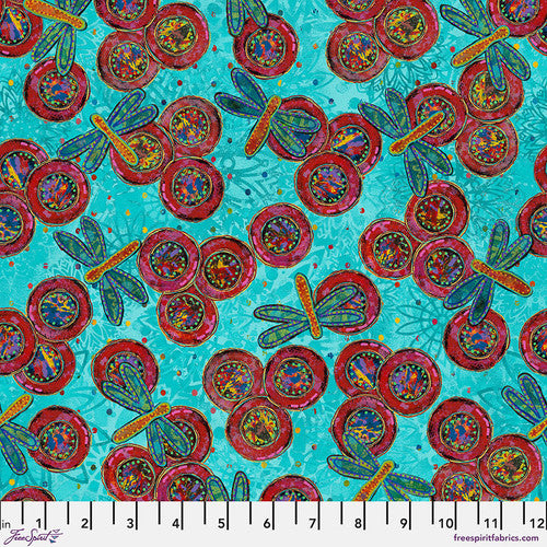 SUE PENN - DRAGONFLY DANCE - Flight, Mint PWSP110.MINT