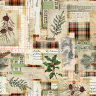 TIM HOLTZ - HOLIDAY PAST - Woodland Collage, Multi 