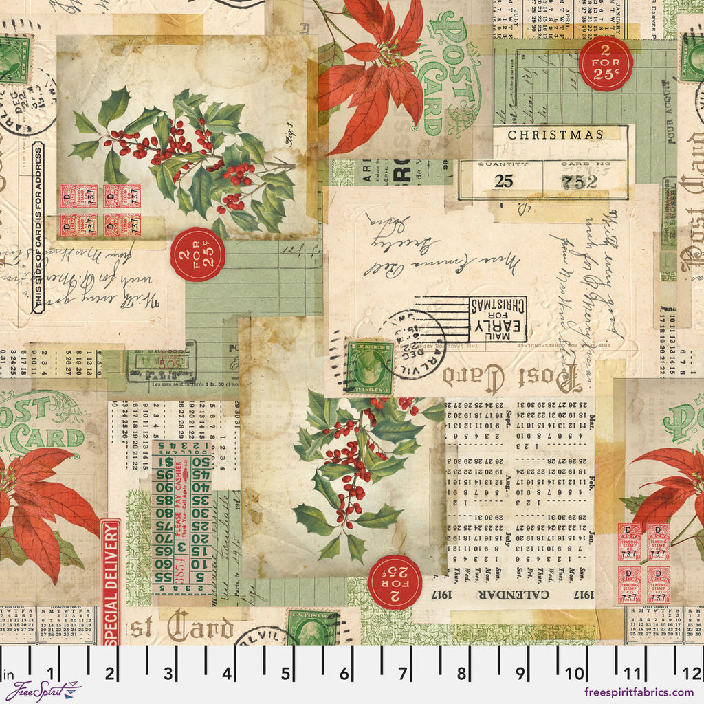 TIM HOLTZ - HOLIDAY PAST - Postcard Collage, Multi