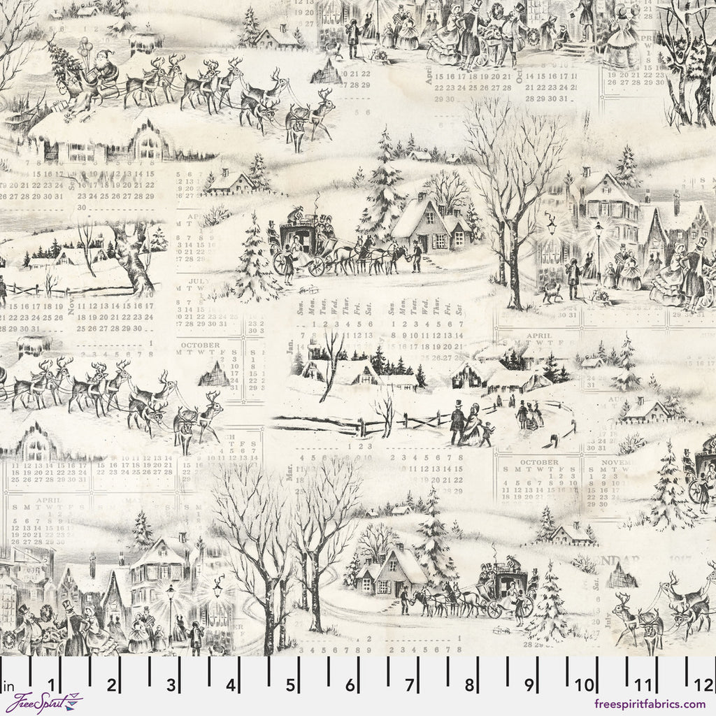 TIM HOLTZ - HOLIDAY PAST - Winter Toile, Neutral