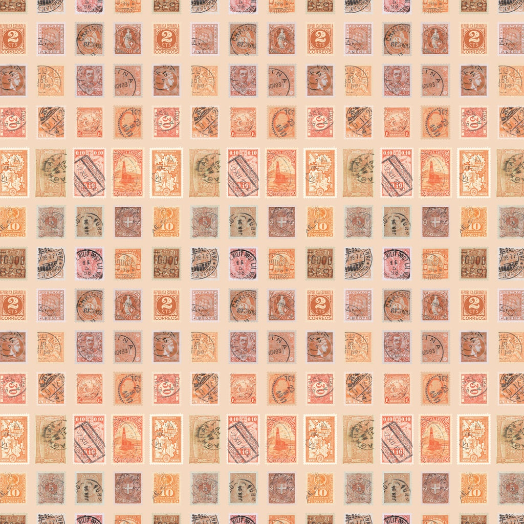 Tim Holtz - Palette Orange - Orange, Stamps