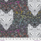 TULA PINK - Graywork - Wolf of Pink Street, Carbon PWTP256.CARBON