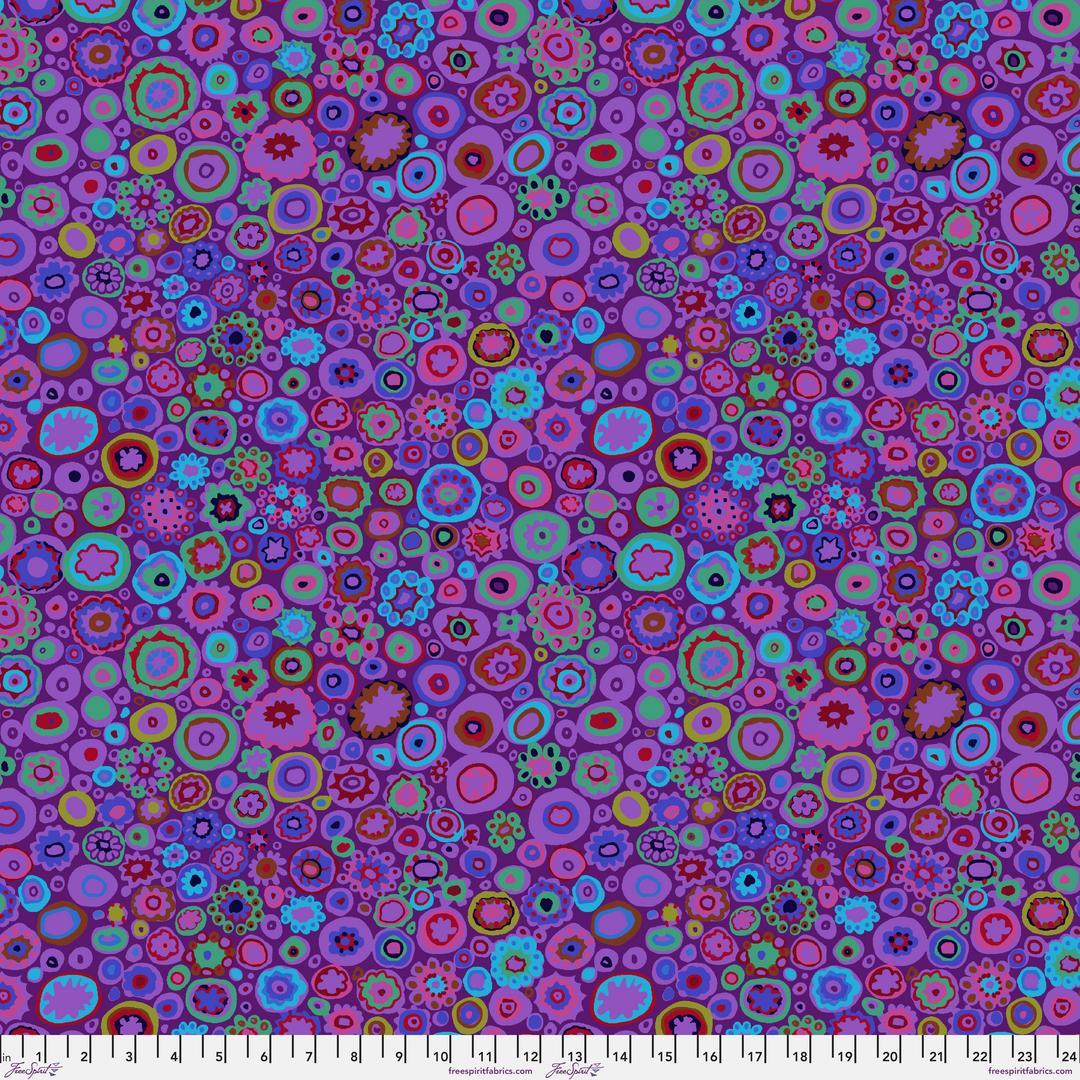 KAFFE FASSETT COLLECTIVE - Re-Order 108” Sateen Quilt Backs - Paperweight, Purple QBGP011.PURPLE