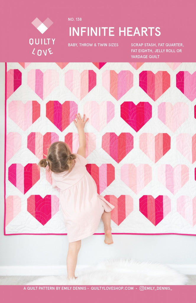 QUILTY LOVE - Infinite Hearts Quilt Pattern