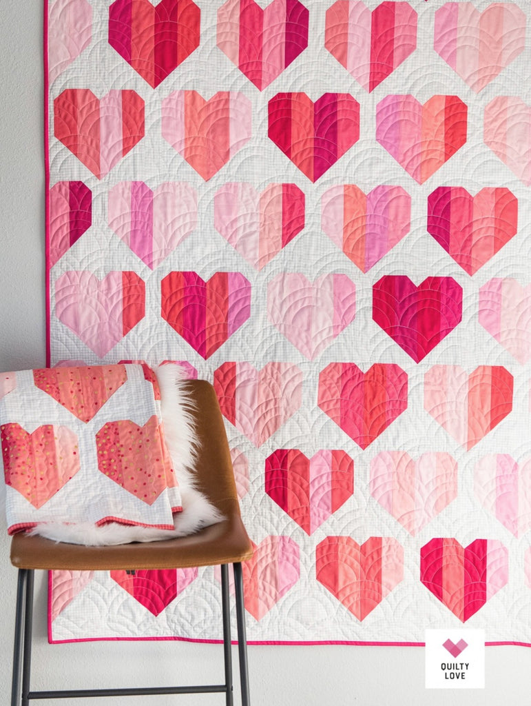 QUILTY LOVE - Infinite Hearts Quilt Pattern