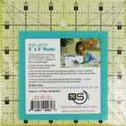 QUILTERS SELECT -  Non-Slip Ruler 5" x 5"