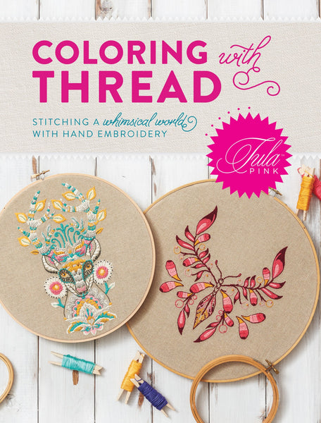 TULA PINK - Coloring with Thread Pattern – Artistic Quilts with
