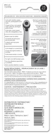 OLFA 28 MM DELUXE ERGONOMIC ROTARY CUTTER