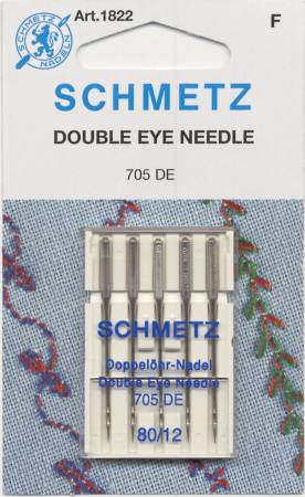 Schmetz - Double Eye Topstitch Machine Needle Size 12/80