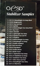 OESD - Stabilizer Brochure w/ Samples STABRSAMPLE