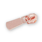 Sallie Tomato - Four #5 Textured Zipper Pulls Rose Gold STS260C