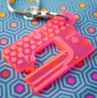 PAPER PIECES - TULA PINK - Sewing Machine Keychain