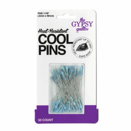 Gypsy Quilter - Cool Pins Bohemian 50pc,  Blue 
