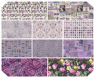 Tim Holtz - Palette Purple - Pre-cut Bundles FB4FQTH.PURPLE FAT QUARTER