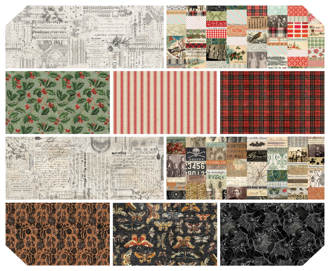 Tim Holtz - Palette Seasonal - Pre-cut Bundles FB4FQTH.SEASONAL