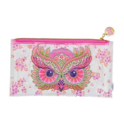 Tula Pink - Full Moon Forest II- Hootie Pencil Pouch