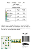 TAMARINIS - Tree Line Pattern