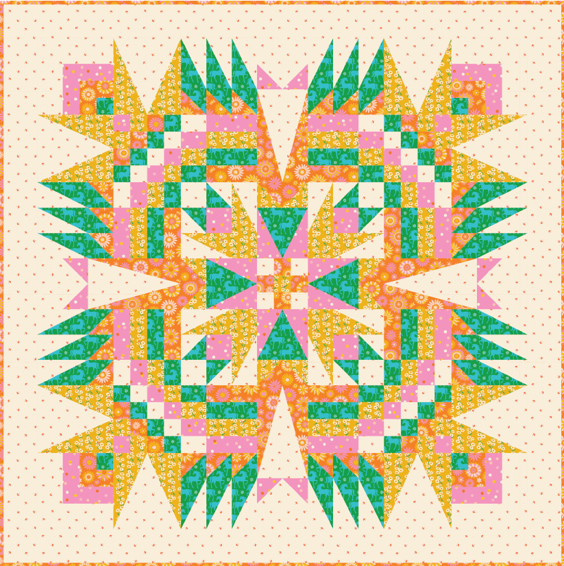 RUBY STAR SOCIETY - MELODY MILLER - CAROUSEL - Radical Quilt Kit ...