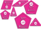 PAPER PIECES - TULA PINK - TULA NOVA 1/4" Seam Acrylic Template