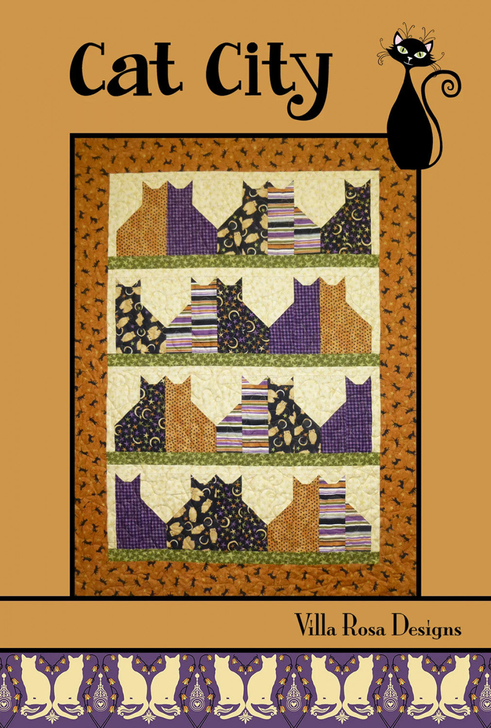 Villa Rosa Designs - Cat City Quilt Pattern