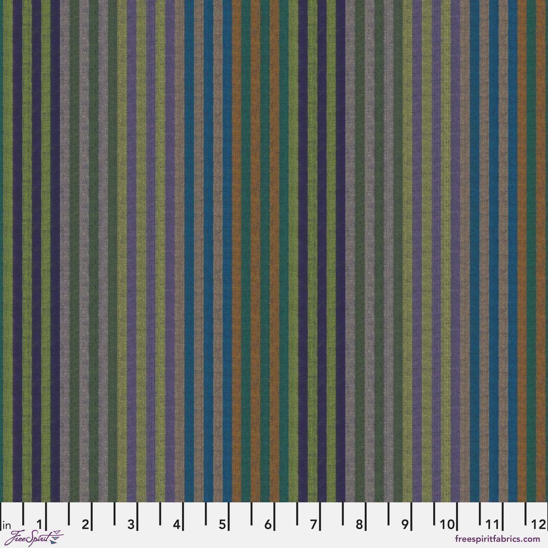 KAFFE FASSETT - Woven Stripes - Caterpillar Stripe, Dark WSGP001.DARK