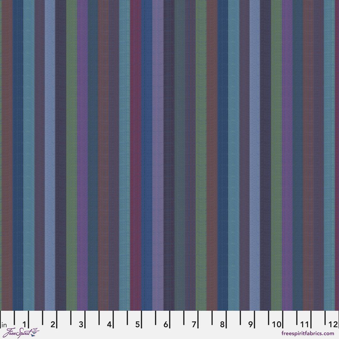 KAFFE FASSETT - Woven Stripes - Narrow Stripe, Blue WSGP002.BLUE