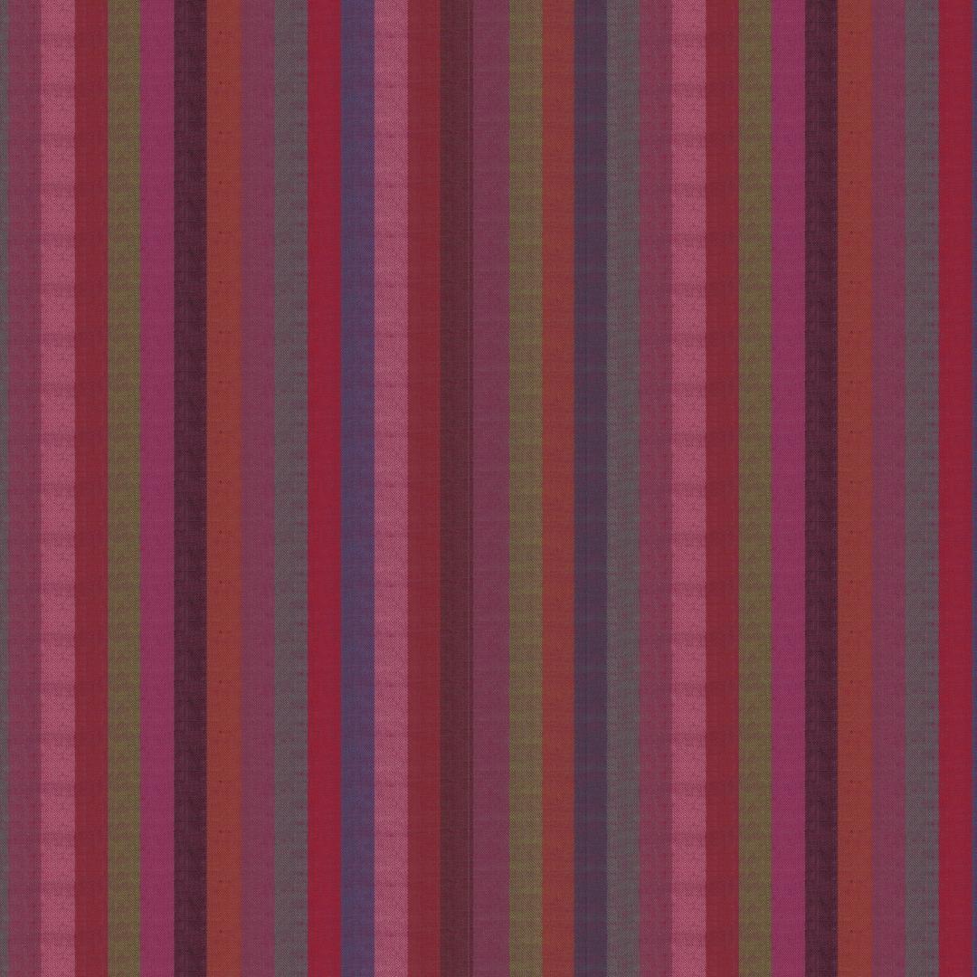 KAFFE FASSETT - Woven Stripes - Narrow Stripe, Wine WSGP002.WINE