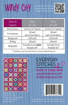 EVERYDAY STITCHES - WINDY CITY PATTERN