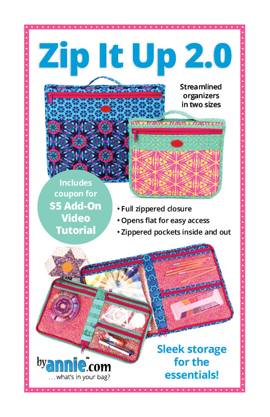 Zip It Up 2.0 Pattern