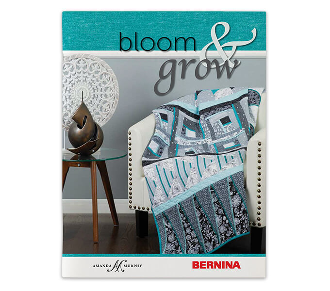 BERNINA CANADA - Bloom & Grow Serger Quilt Pattern Book BLOOMPATTERN