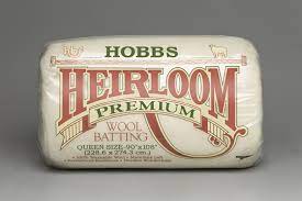 Batting Heirloom premium 100% Wool 108in BY HALF YARD