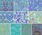 KAFFE FASSETT X MORRIS & CO. - Fat quarter Bundle, Blues