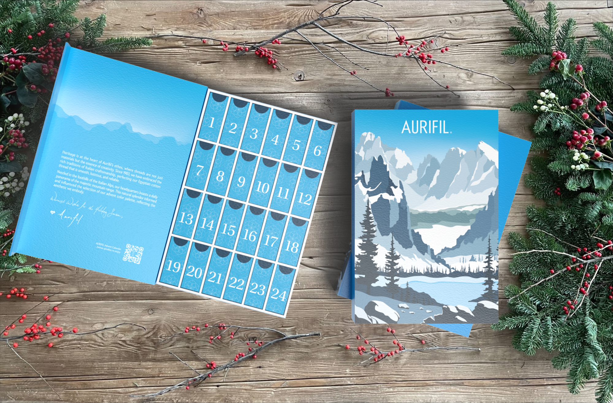 Le Alpi - Aurifil Advent Calendar Le Alpi - Aurifil Advent Calendar