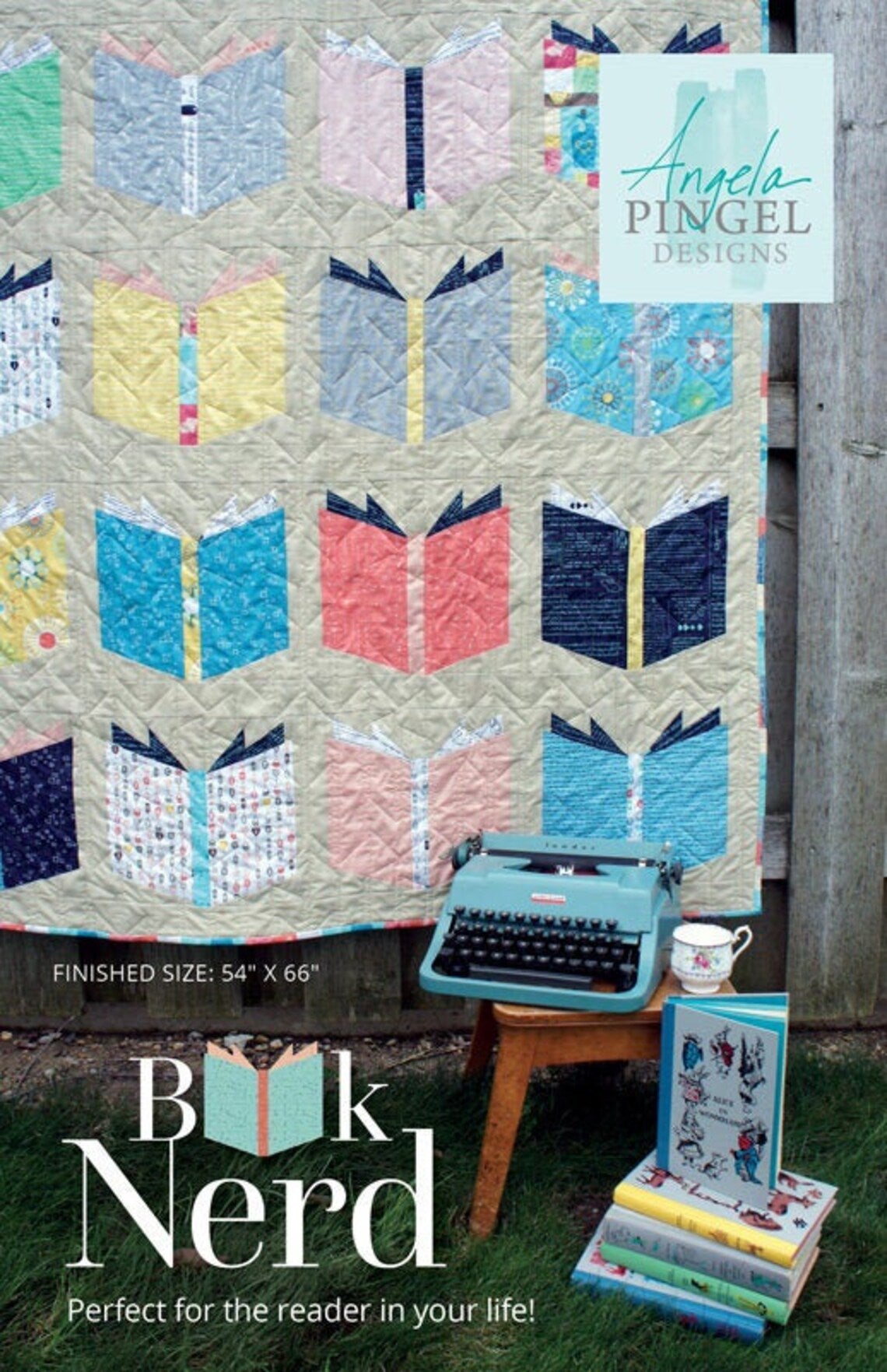 ANGELA PINGEL DESIGNS - Book Nerd Pattern